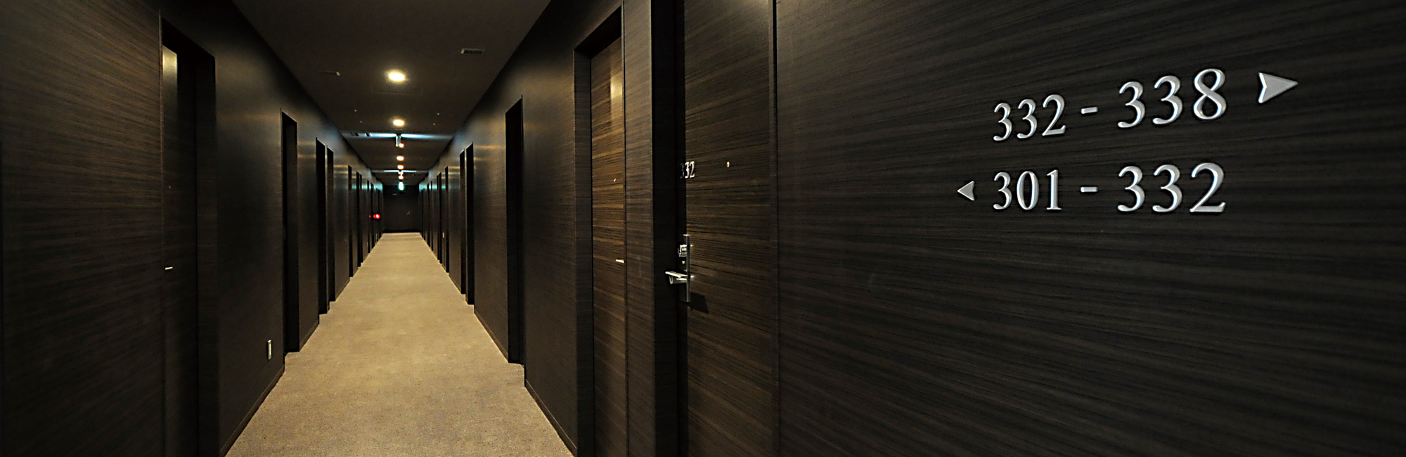 清潔感のある館内